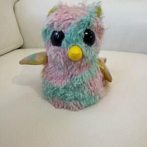Colorful Plush Owl Toy for Kids
